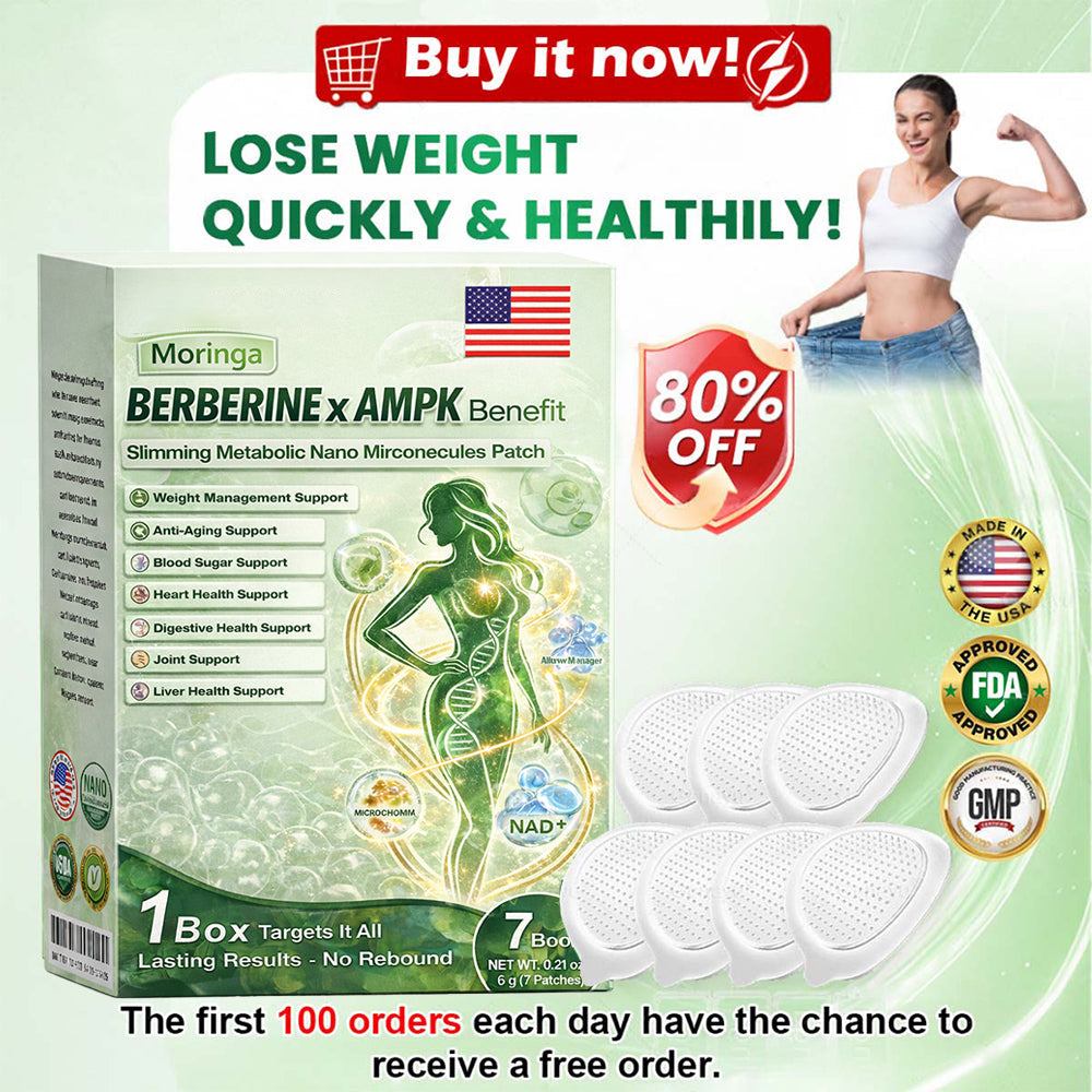 🌱𝐌𝐨𝐫𝐢𝐧𝐠𝐚 · 𝐁𝐞𝐫𝐛𝐞𝐫𝐢𝐧𝐞 × 𝐍𝐀𝐃+ 𝟏𝟎-𝐢𝐧-𝟏 𝐀𝐝𝐯𝐚𝐧𝐜𝐞𝐝 𝐍𝐚𝐧𝐨 𝐌𝐢𝐜𝐫𝐨𝐧𝐞𝐞𝐝𝐥𝐞 𝐏𝐚𝐭𝐜𝐡 — 𝐎𝐧𝐜𝐞 𝐃𝐚𝐢𝐥𝐲, 𝐕𝐢𝐬𝐢𝐛𝐥𝐞 𝐑𝐞𝐬𝐮𝐥𝐭𝐬 𝐢𝐧 𝟕 𝐃𝐚𝐲𝐬  ✅ For obesity, loose skin, diabetes, sleep apnea, joint issues, and more
