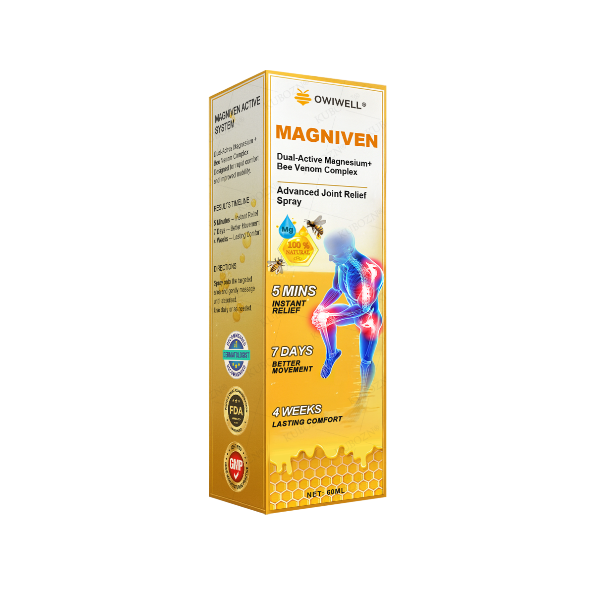 🇺🇸🏅  Owiwell® MagniVen Magnesium & Bee Venom Joint Spray – 5 Min Relief · 7 Day Mobility · 4 Week Comfort  (offer)