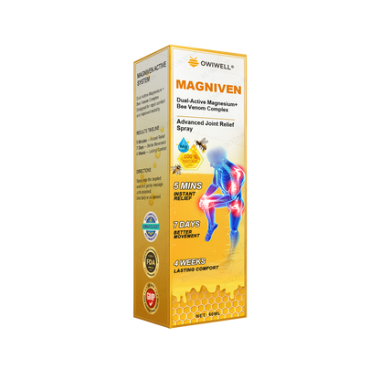 🇺🇸🏅  Owiwell® MagniVen Magnesium & Bee Venom Joint Spray – 5 Min Relief · 7 Day Mobility · 4 Week Comfort  (offer)