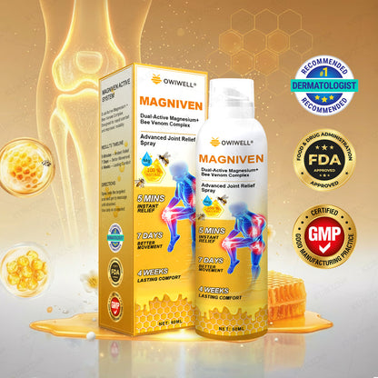 🇺🇸🏅  Owiwell® MagniVen Magnesium & Bee Venom Joint Spray – 5 Min Relief · 7 Day Mobility · 4 Week Comfort  (offer)