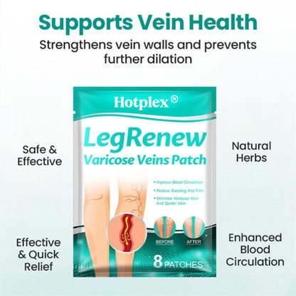 Hotplex® LegRenew Varicose Veins Patch