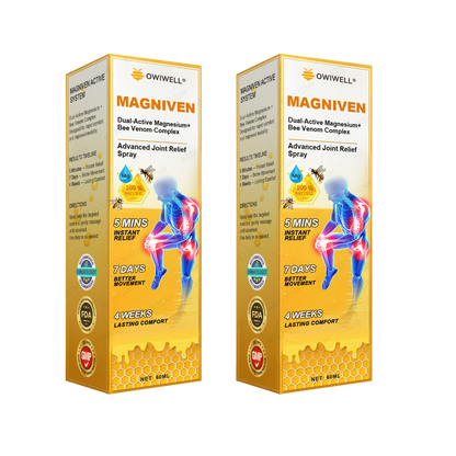🇺🇸🏅  Owiwell® MagniVen Magnesium & Bee Venom Joint Spray – 5 Min Relief · 7 Day Mobility · 4 Week Comfort  (offer)