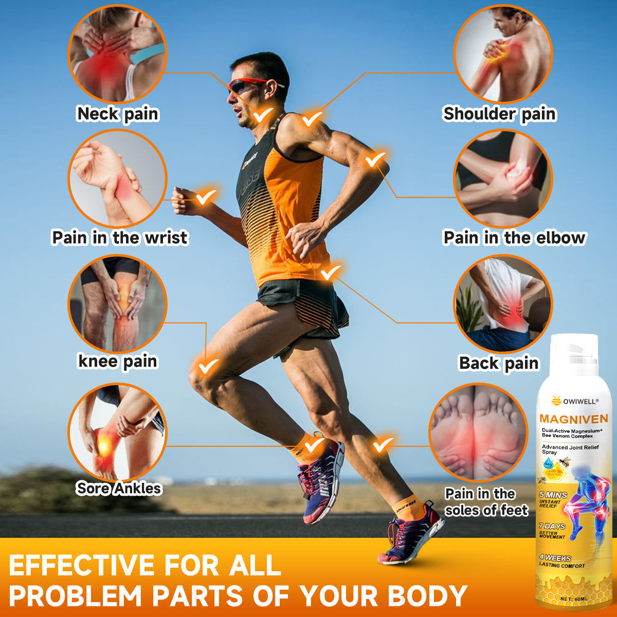 🇺🇸🏅  Owiwell® MagniVen Magnesium & Bee Venom Joint Spray – 5 Min Relief · 7 Day Mobility · 4 Week Comfort  (offer)