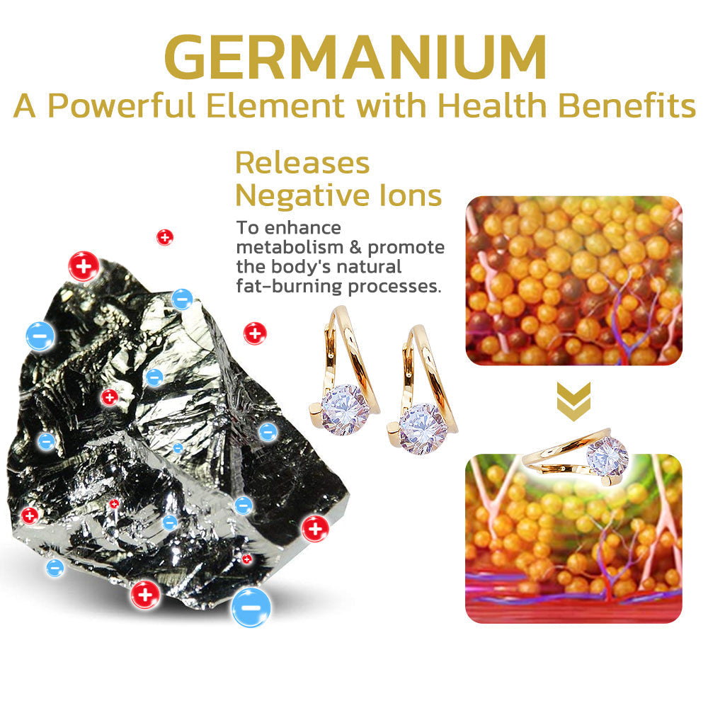 Howcode™ Lymphatic Activity MagneTherapy Germanium Earrings